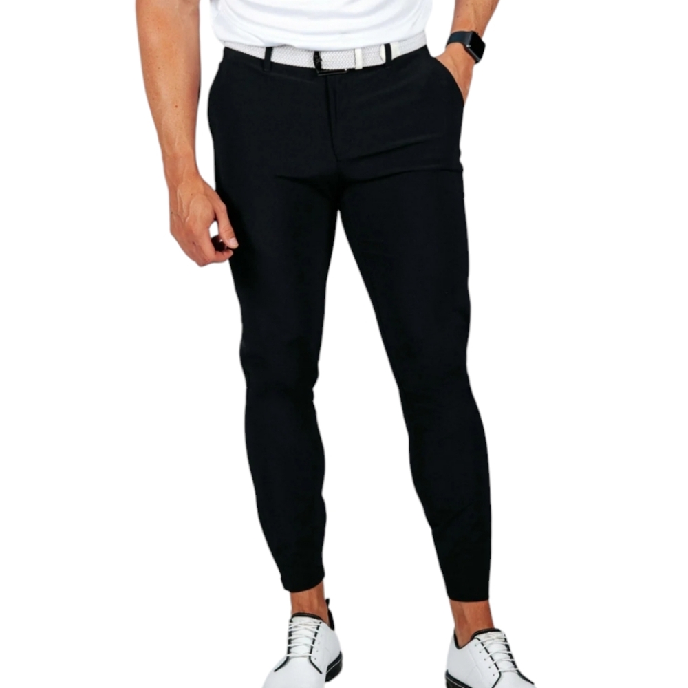 Primo Black Joggers Men's 35 Regular NWT Golf Activewear Outdoor Preppy